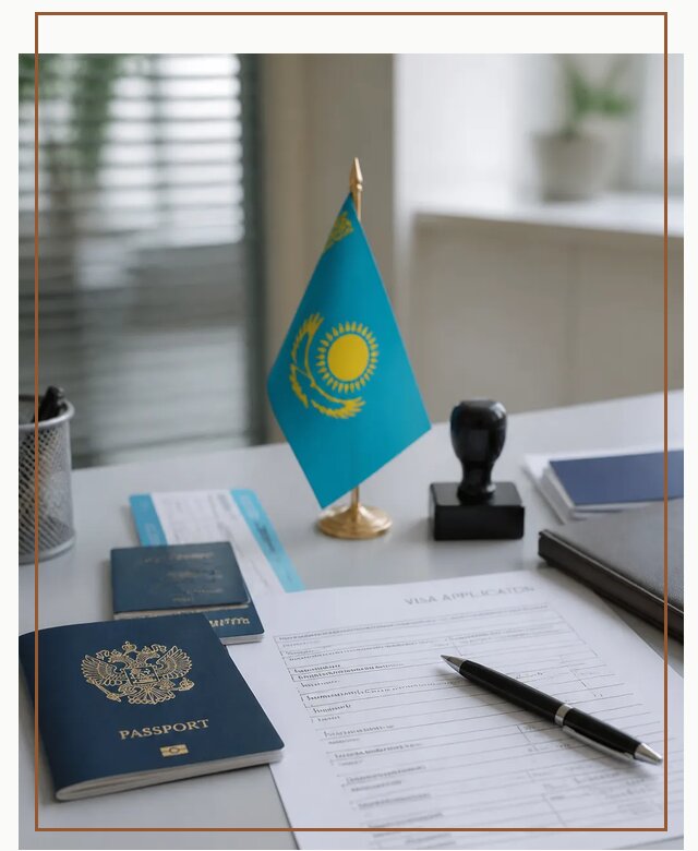Оформление визы в Казахстан для поездки и работы в Карасуке