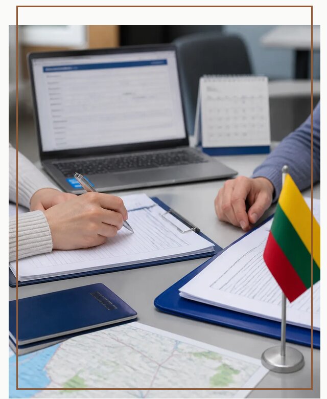 Профессиональное оформление визы в Литву для поездки в Карасуке