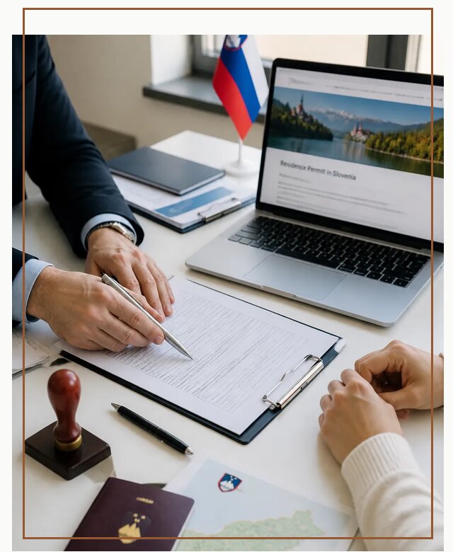 Оформление вида на жительство в Словении под ключ в Карасуке