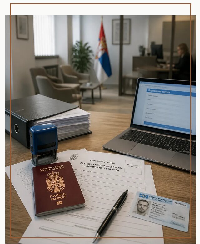 Оформление ПМЖ в Сербии для переезда в Карасуке под ключ