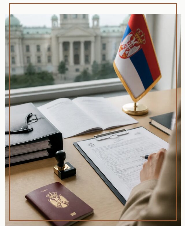 Оформление гражданства Сербии под ключ для переезда в Карасуке
